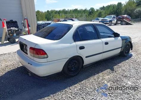 1998 Honda Civic Lx из США, поврежденный, VIN 2HGEJ6677WH518333